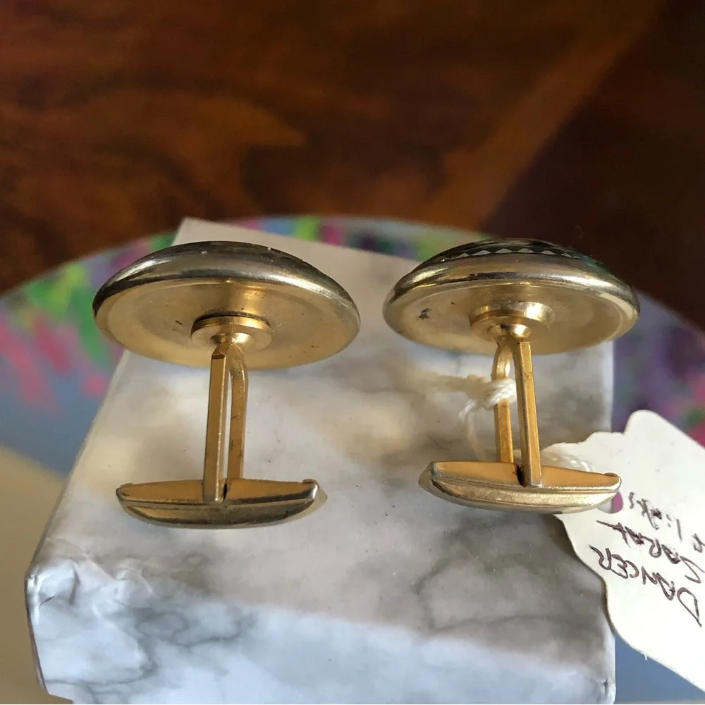 Vintage 60s Sarah Coventry Balinese dancers cuff links